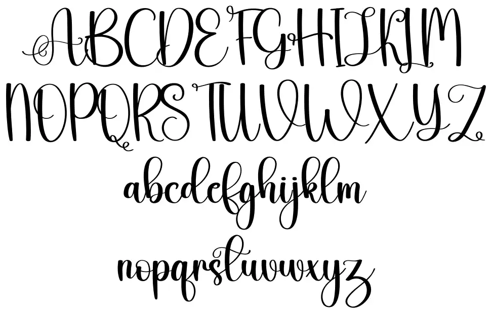 Capture font Örnekler