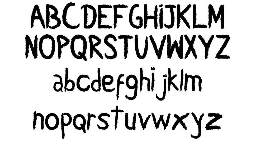 Carbonica font specimens