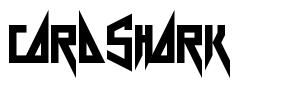 Card Shark font