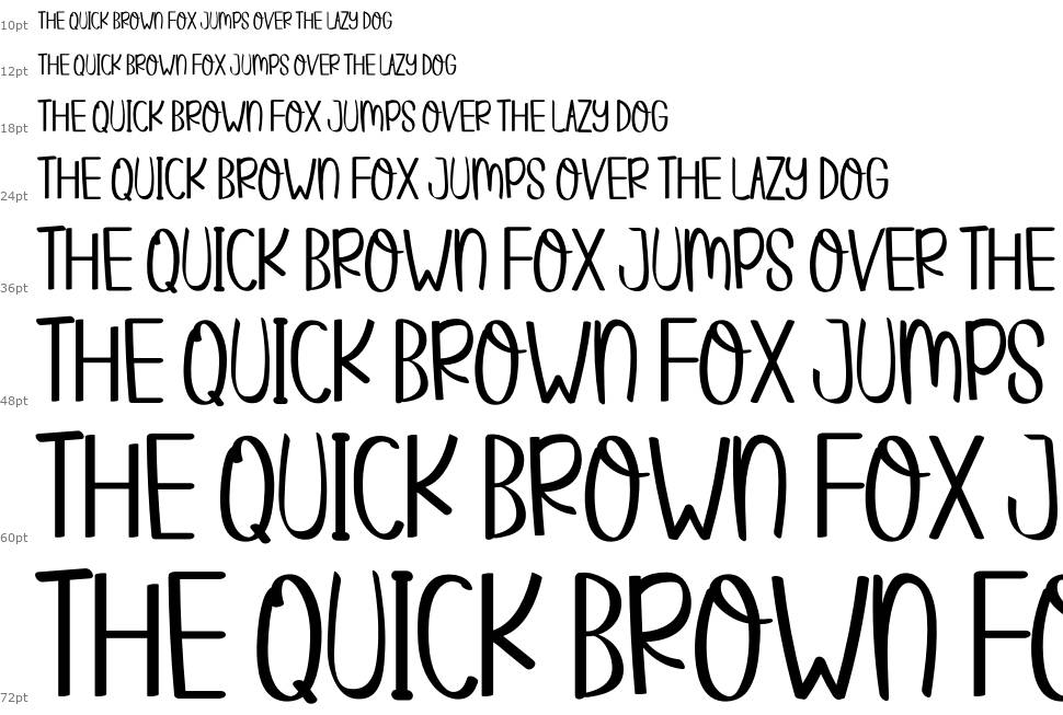 Care Snowbie font Waterfall