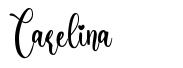 Carelina font