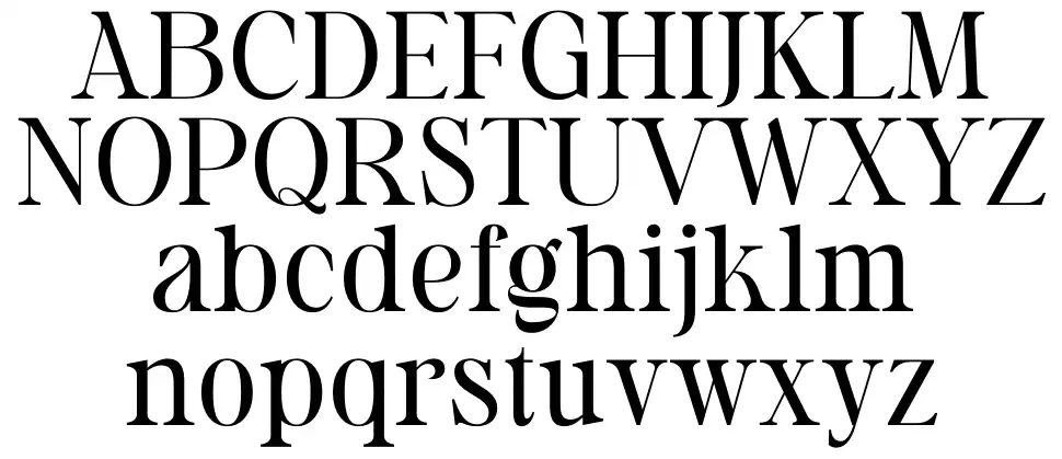 Cargenfont specimens