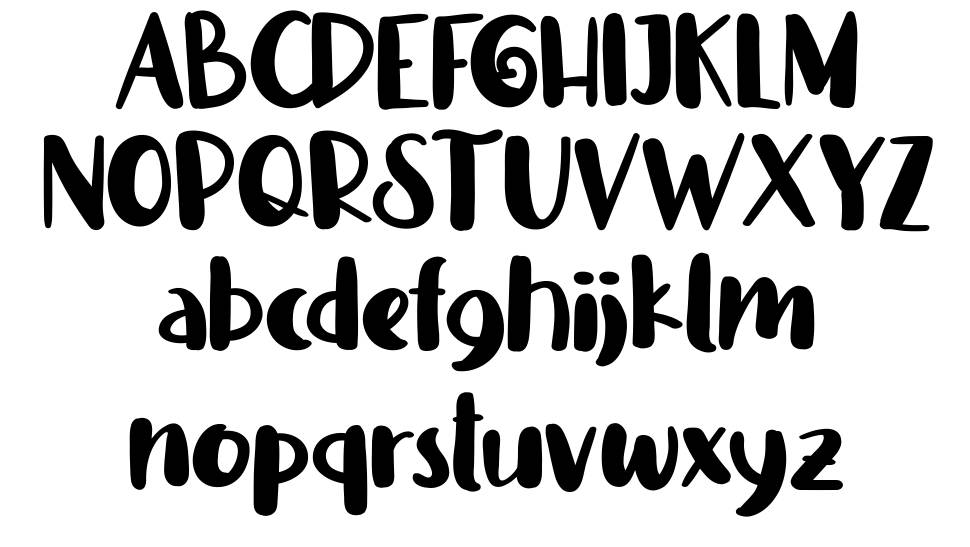 Carissa font Örnekler