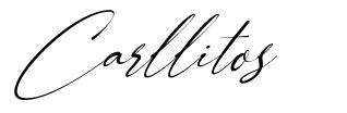 Carllitos шрифт