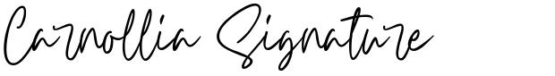 Carnollia Signature