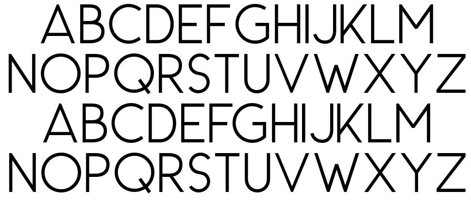 Carrol font specimens