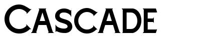 Cascade font