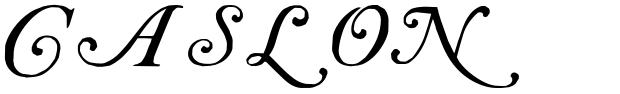 Caslon