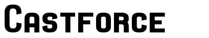 Castforce шрифт