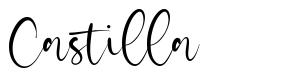 Castilla шрифт