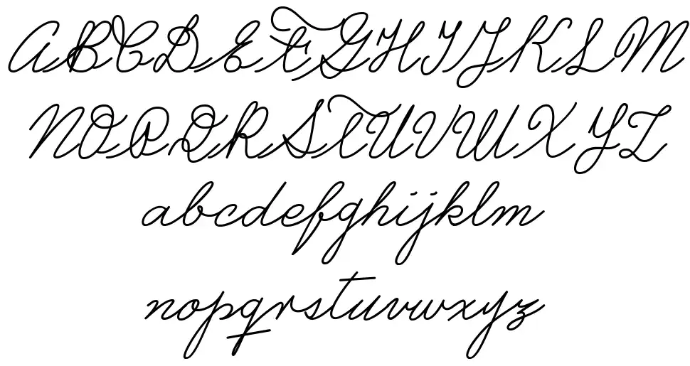 Castro Scriptfont specimens