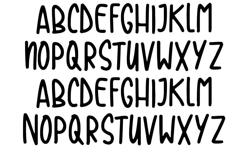 Casual Friday font specimens