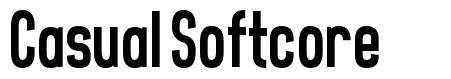 Casual Softcore font