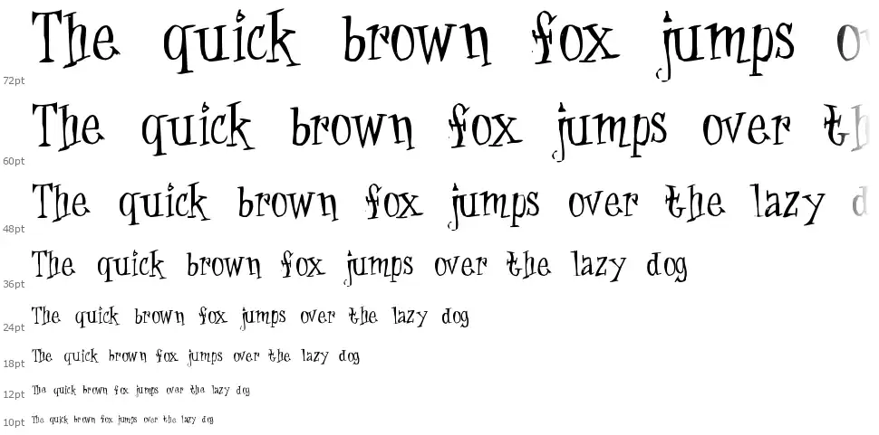 Cat Krap !font waterfall