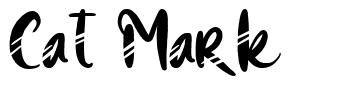 Cat Mark font