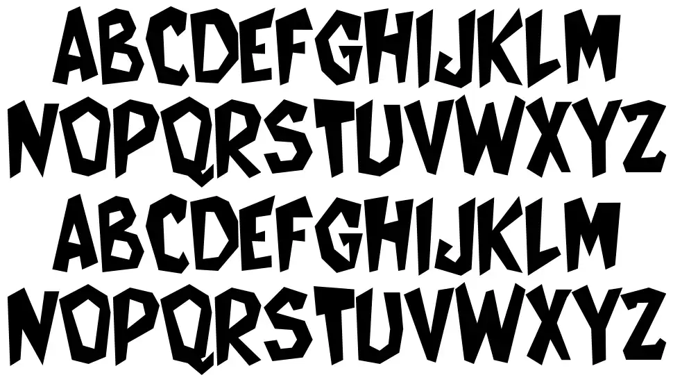 Cat Womenfont specimens
