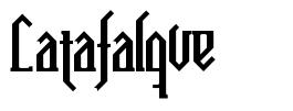 Catafalque шрифт