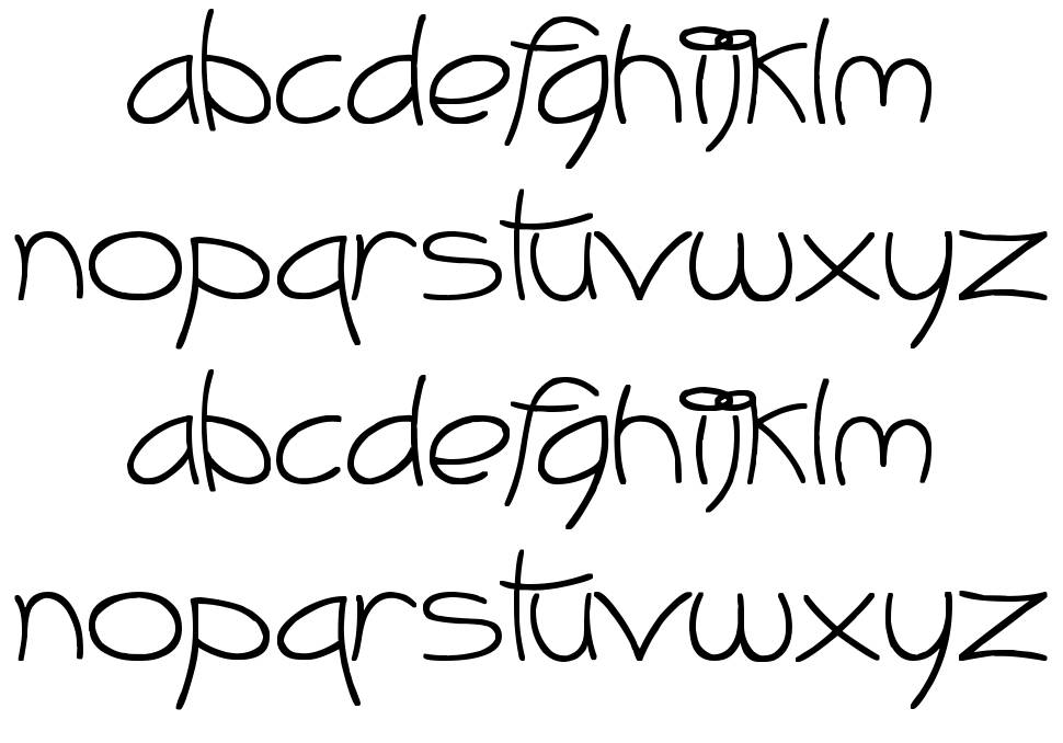 Catalina schriftart vorschau