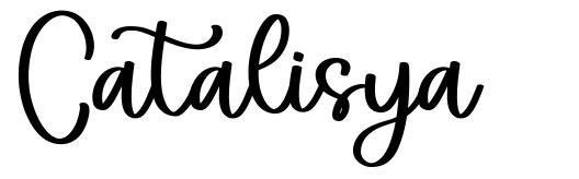 Catalisya шрифт