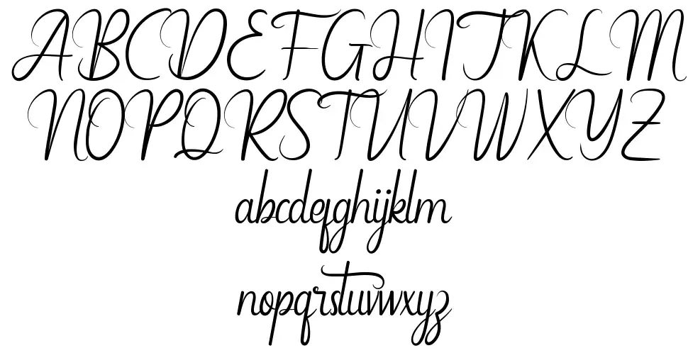 Catcallingfont specimens
