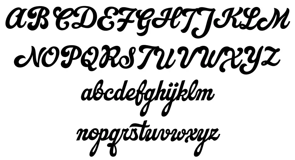 Catchland font Örnekler