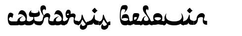 Catharsis Bedouin 字形