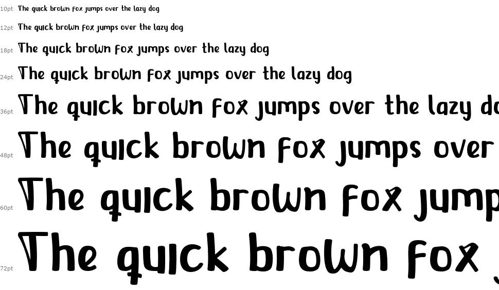 Cats Delight font Waterfall