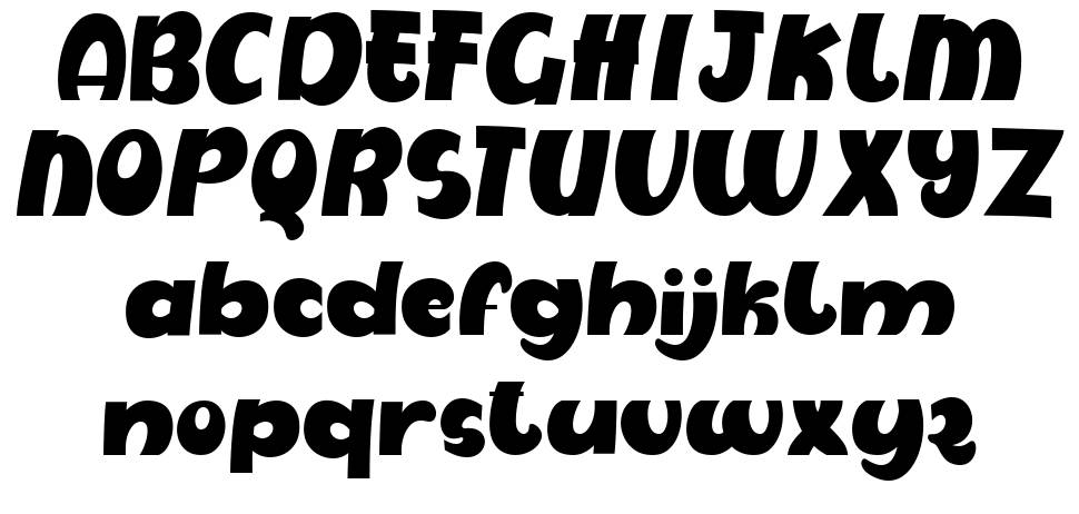 Cats Style font specimens