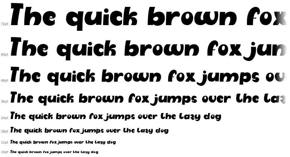 Cats Stylefont waterfall