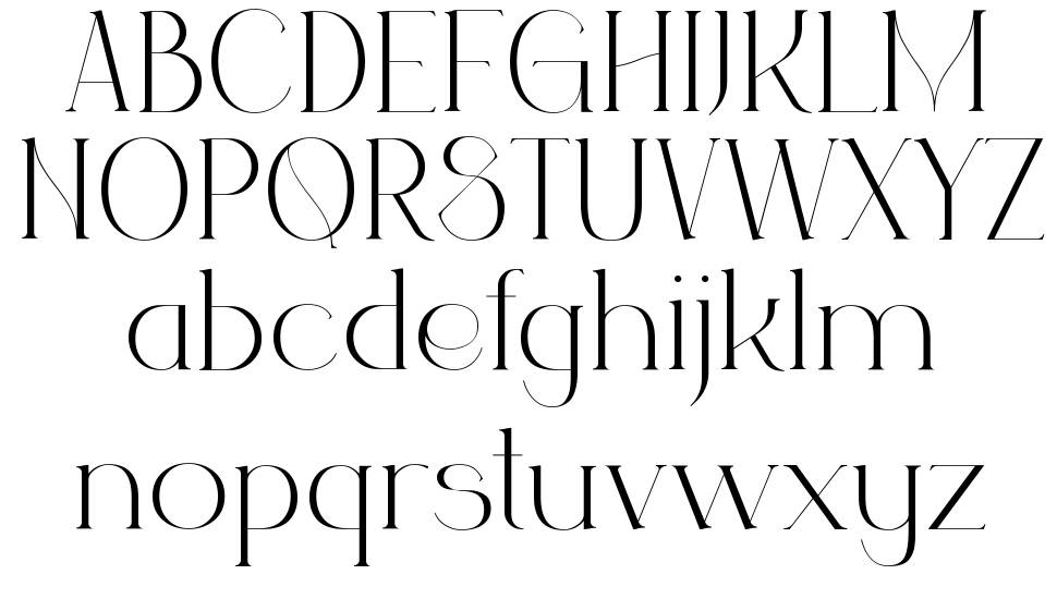 Catwalkz font Örnekler