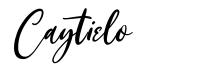 Caytielo font