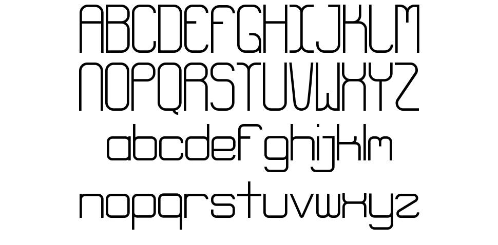 CC Robo schriftart vorschau