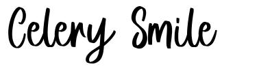 Celery Smile font