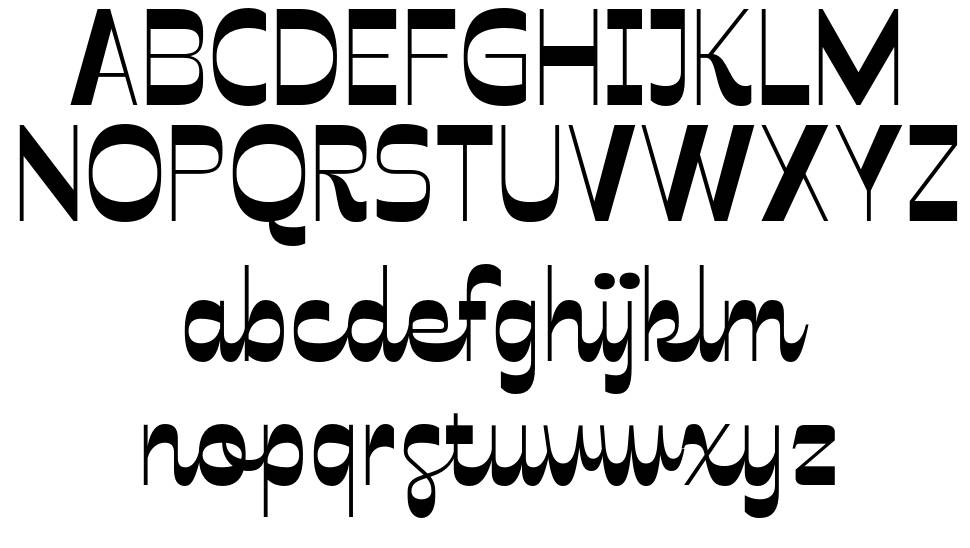 Celestine font Örnekler