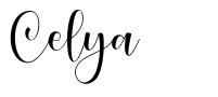 Celya font