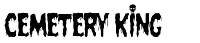 Cemetery King font