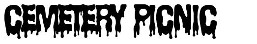 Cemetery Picnic font
