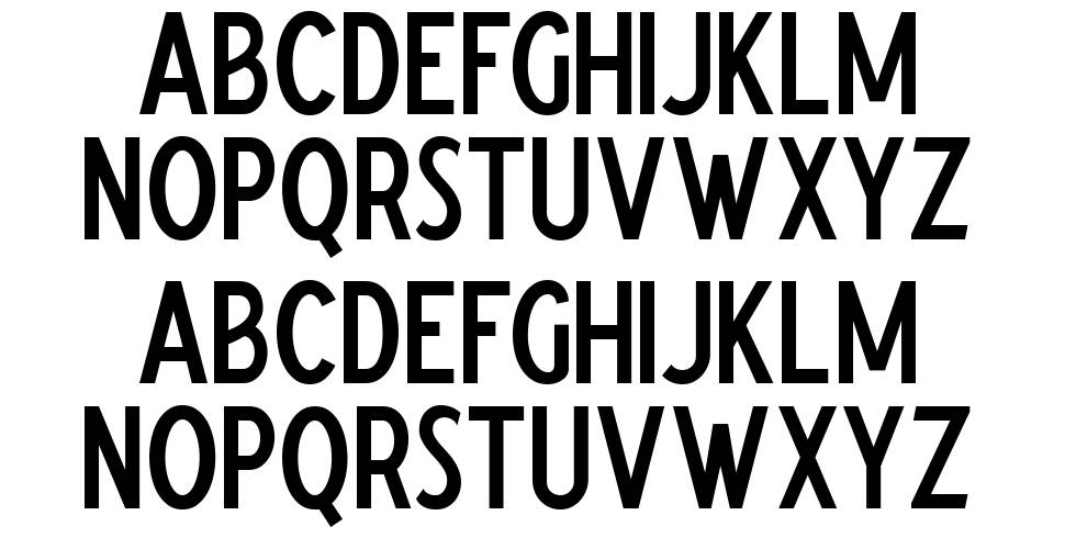 Cemoro font Örnekler