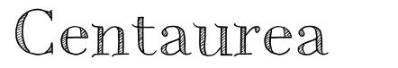 Centaurea 字形