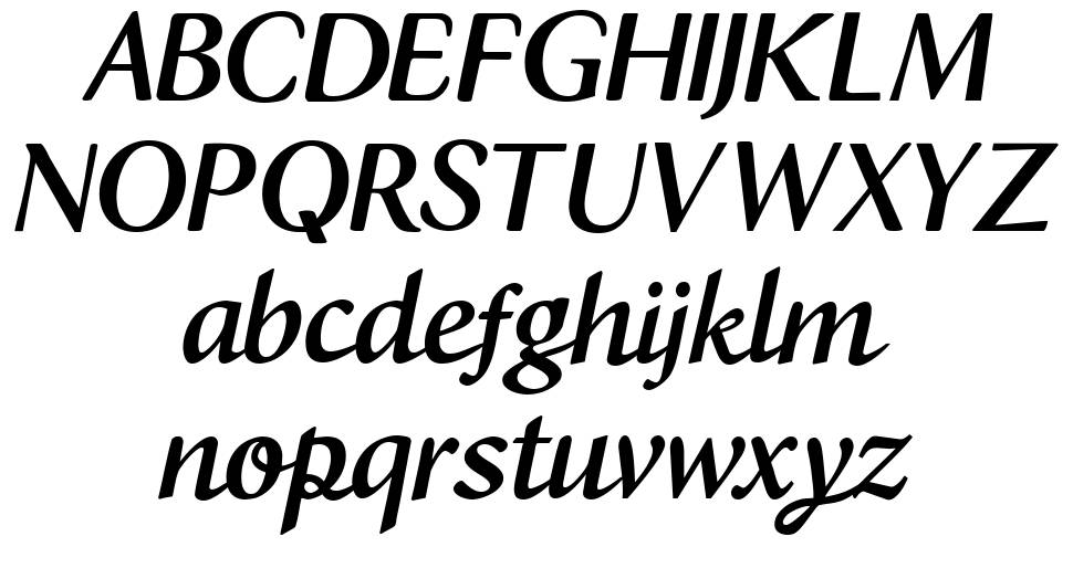 CF Boston 字形 标本