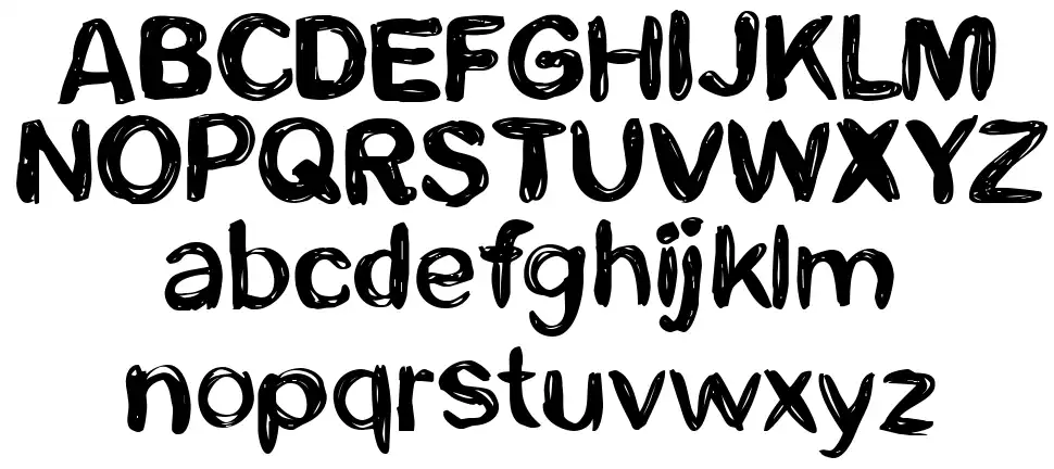 CF Life is beautifulfont specimens