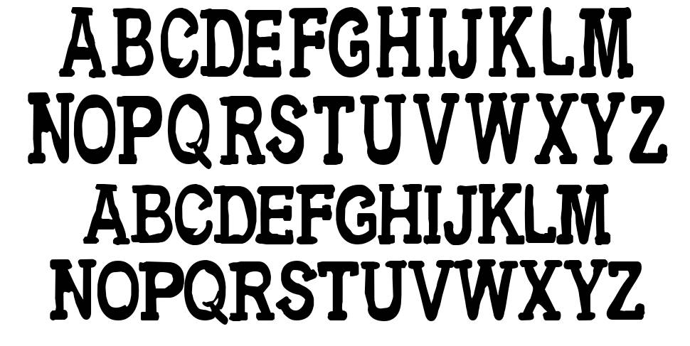 CF Metropolis Serif font specimens