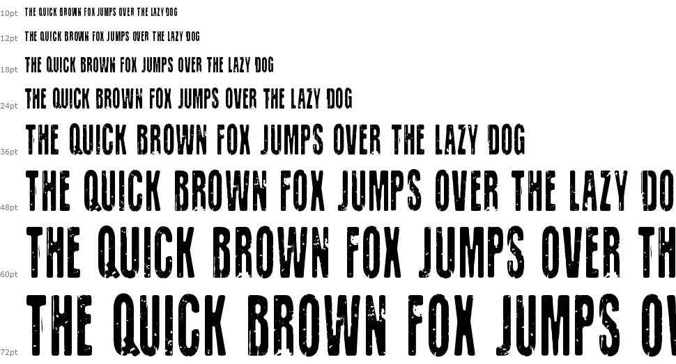 CF Old Lithography font Waterfall