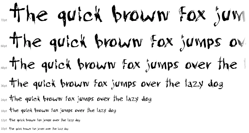 CF White Trash font by CloutierFontes FontRiver