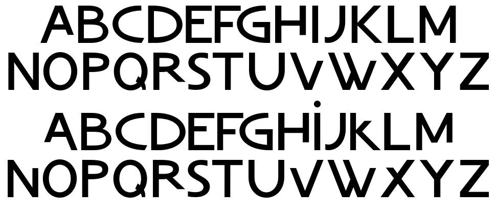 Ch. Vladica font Örnekler