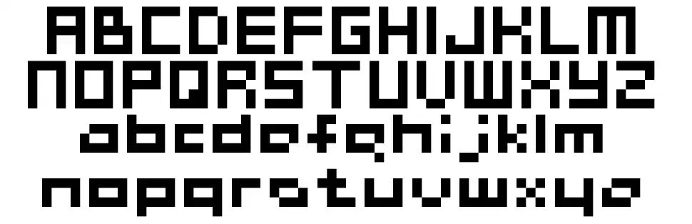 Chainreact Block Boxterfont specimens