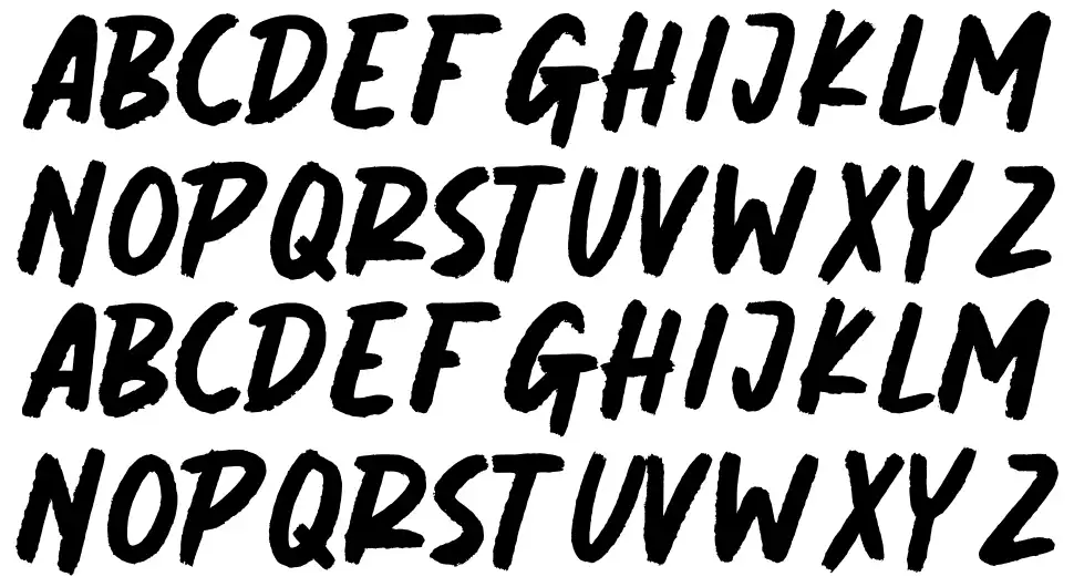 Chalk Brush font by Ditatype FontRiver