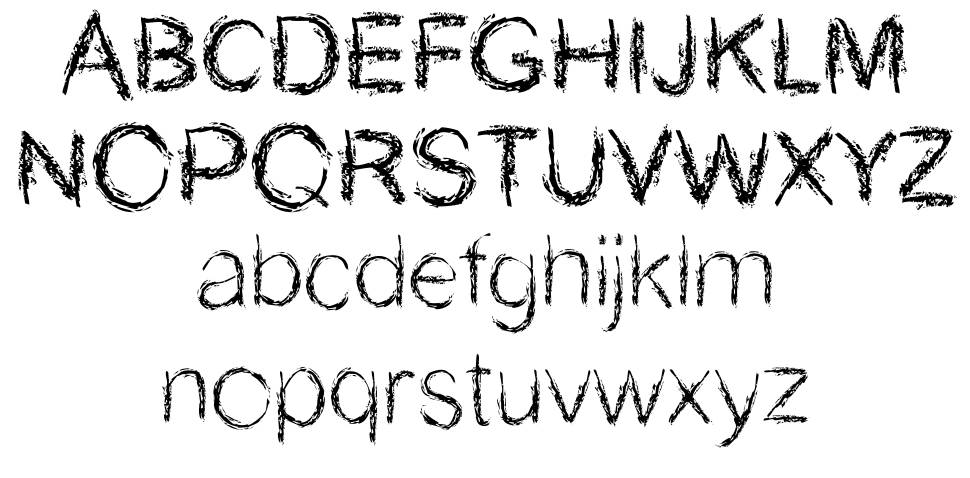 Chalk-y フォント 標本