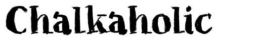 Chalkaholic 字形