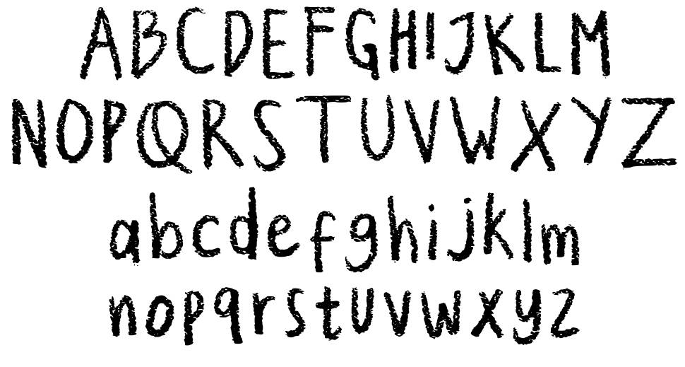 Chalkiez 字形 标本